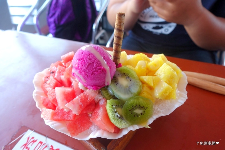 【澎湖吉貝】海冰屋。綜合水果貝殼冰