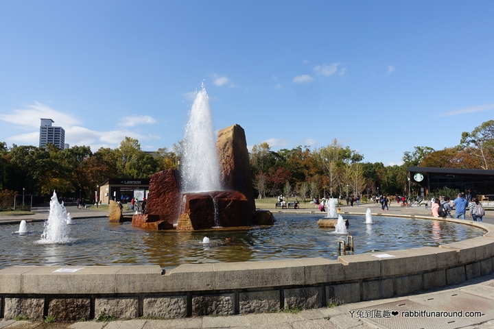 大阪城公園噴水池