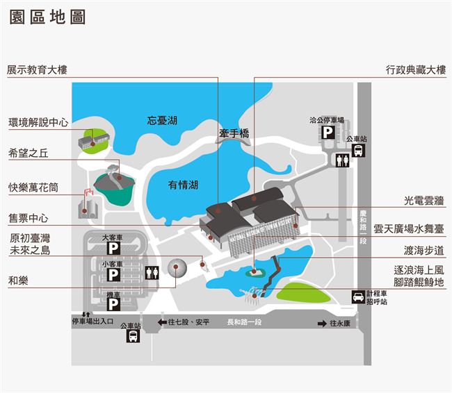 臺史博園區地圖