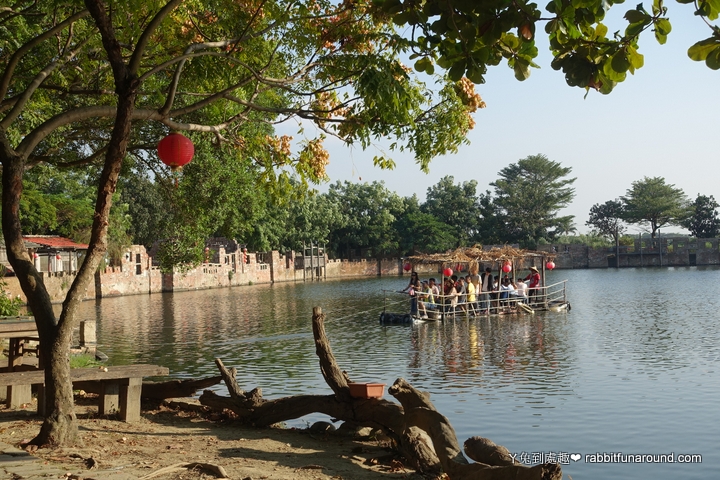 【台南景點】老塘湖藝術村。老城古鎮風景、宮廷古裝體驗