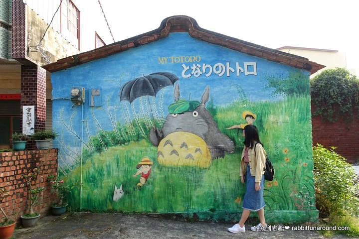 台南龍貓彩繪牆