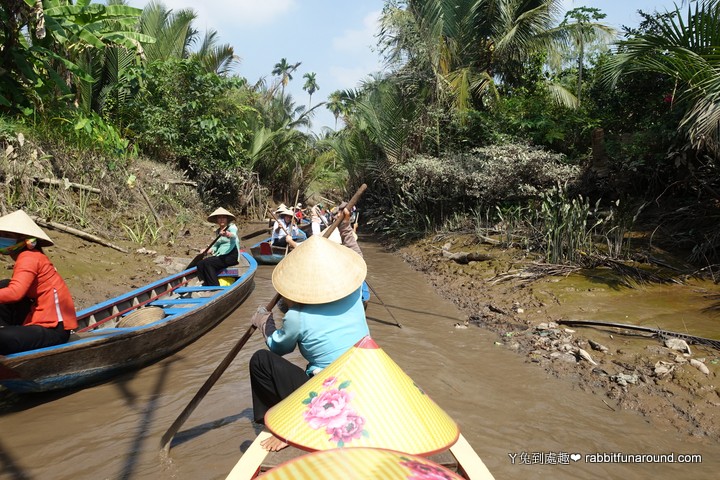 【胡志明行程】湄公河三角洲一日遊。體驗美托搖船文化