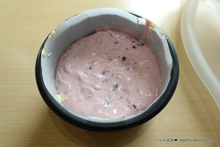 藍莓乳酪麵糊2