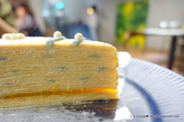 藍色茉莉千層蛋糕
