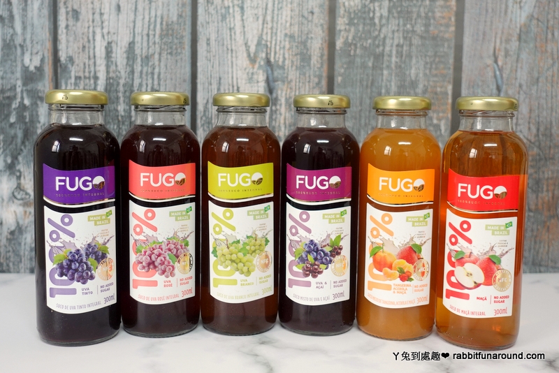 宅配美食》巴西FUGO孚果工坊。100%純天然果汁/非濃縮還原/不加水、糖及防腐劑