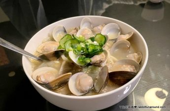 蛤蜊鍋燒原味烏龍麵