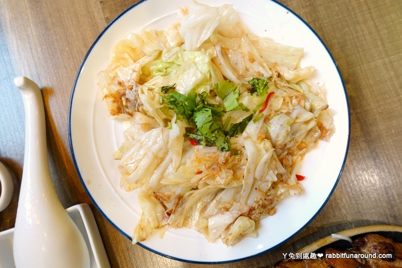 泰式蝦醬高麗菜