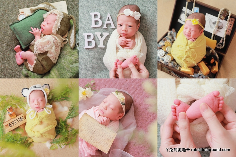 新生兒寫真》小糯米誕生14天，可愛的寶寶攝影照出爐！小詩琦映像館