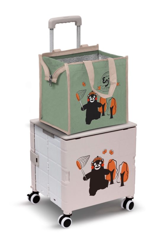 新戶首刷禮 熊本熊折疊推車及保冷袋