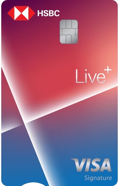滙豐HSBC Live+現金回饋卡