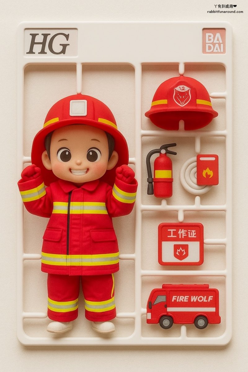小小消防員 GPT公仔