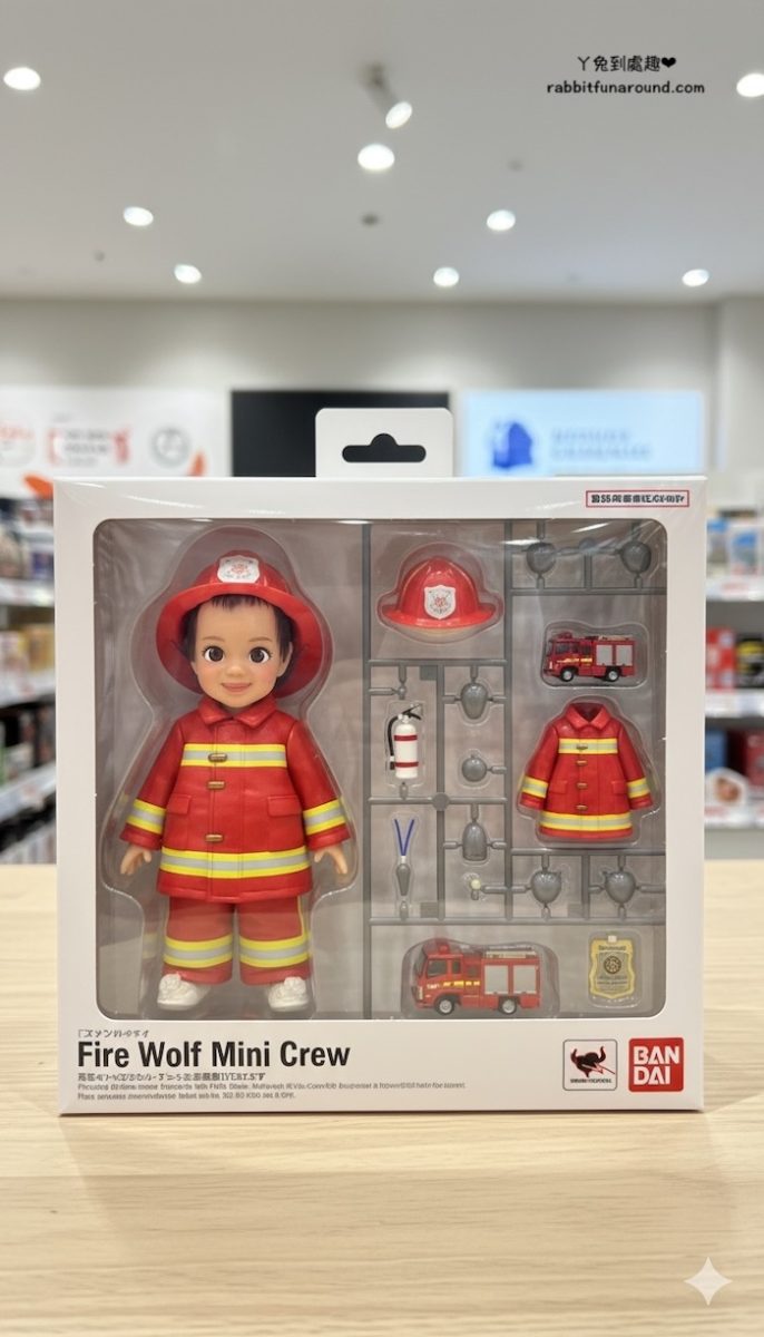 小小消防員 Gemini公仔模型