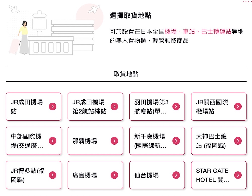 完美行購物 取貨地點