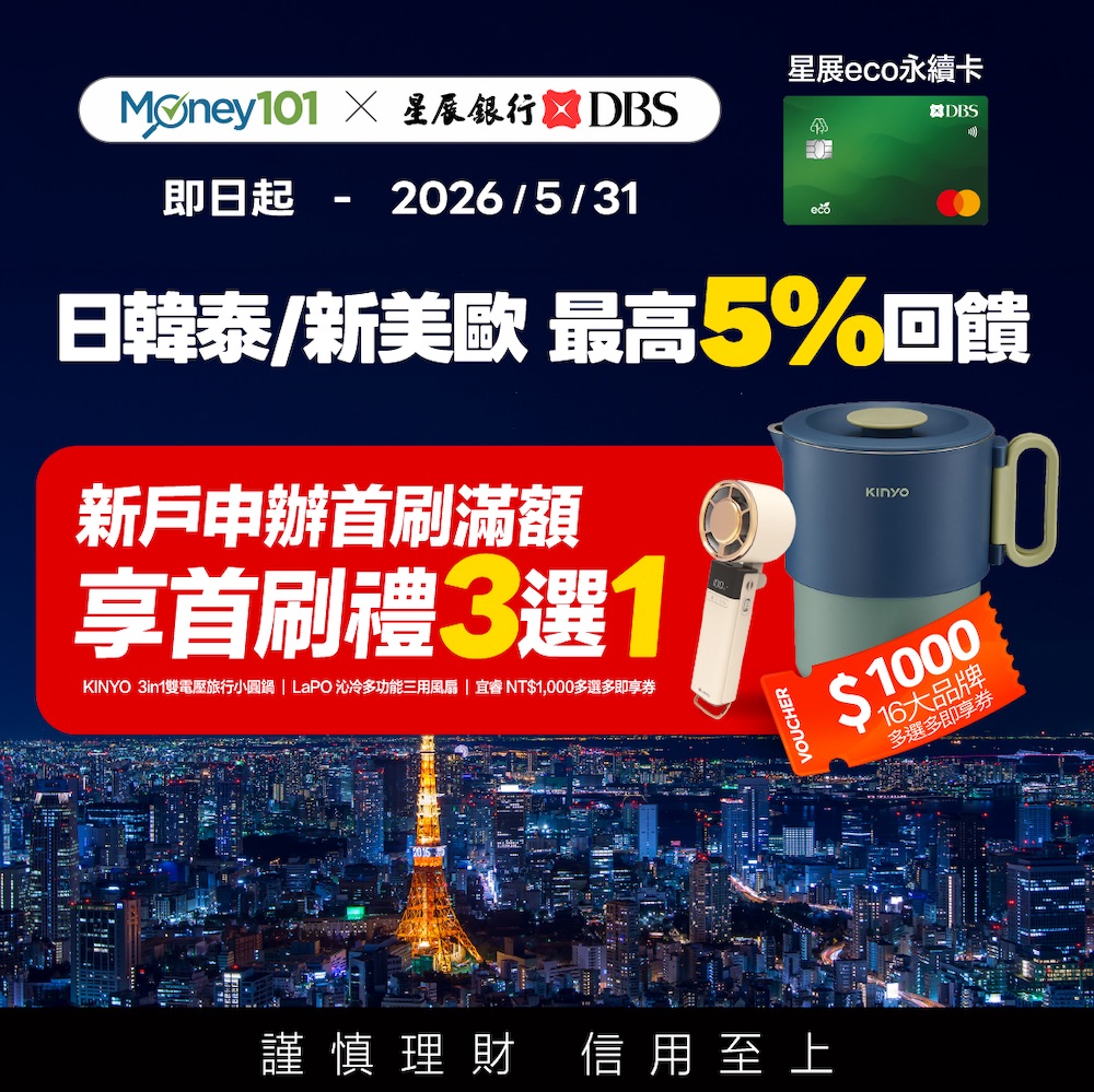 星展eco永續卡 首刷禮